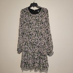 Tommy Hilfiger Floral Long Sleeve Dress Woman's Size 14